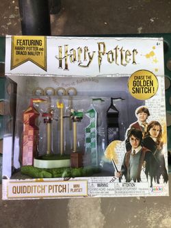 Harry Potter quidditch pitch