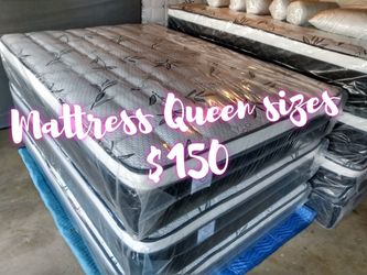 🛏️Mattress Pillow top 🔝
☑️Queen $150
☑️Full $130
☑️Twin $120
☑️King $260
☑️Cal King $260
🚚Delivery Fee $20