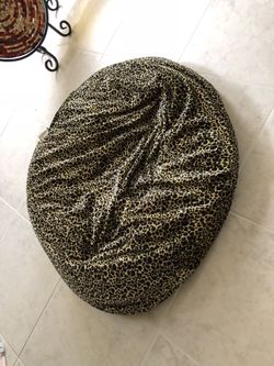 Leopard Dog Bed