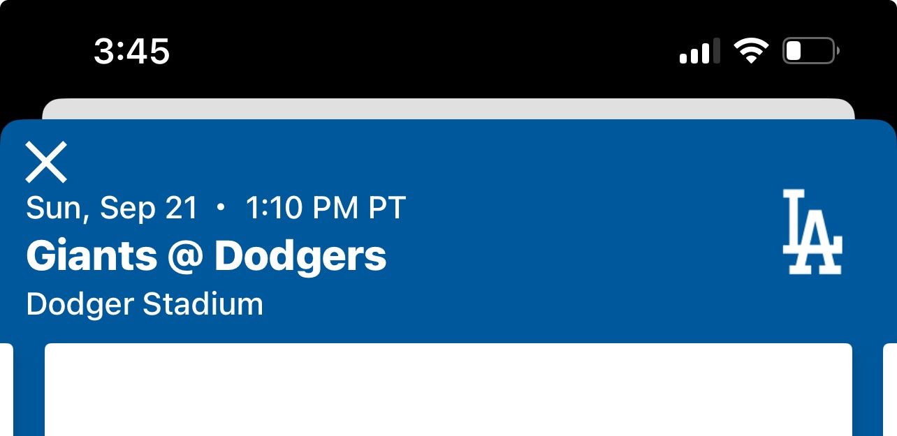 2 Dodgers Vs Giants Luxury Suite Tickets Sunday Sep 21