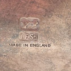 Israel Freeman, Two Vintage/ Antique England Silver 3-arm candelabras beautiful patina late 19th century 1920s-1960s