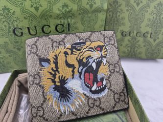 Gucci Wallet. Mens Brand New. Rare Tiger Design!