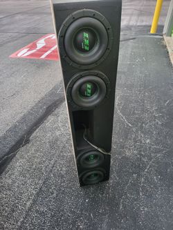 Silverado Subwoofer box  4-8"