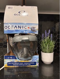 Oceanic full face snorkel mask $25