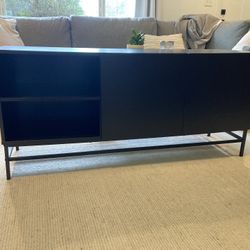 Black TV Stand or Console Table 