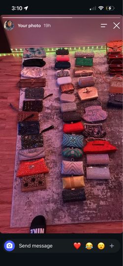 Hand bags and clutches