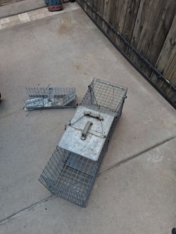 Humane animal traps.