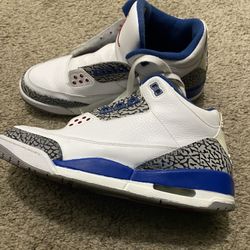 Jordan True Blue 3s Size 11