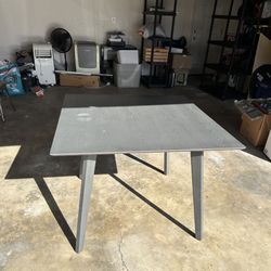 Grey Mid century modern Dining Table