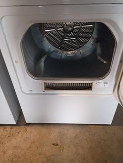 G.E. washer and dryer.