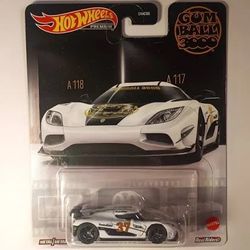 Hot Wheels Premium Koenigsegg Agera R White Gumball 3000 2021