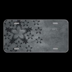 License Plate Novelty Car Front Texture Background Structure Pattern