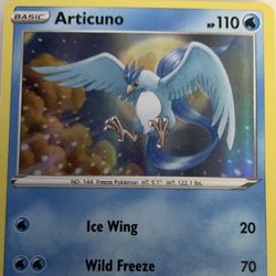 Articuno Pokemon Trading Card 2022