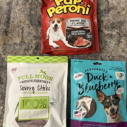 (3 bags) Dog Treats