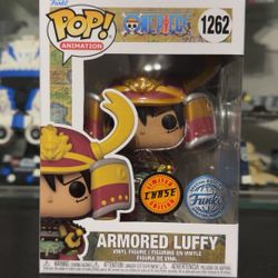 Funko Pop #1262 Armored Luffy Chase (Funko SE Sticker)