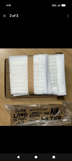 18 Brand New A/C HVAC FILTERS 20x25x1