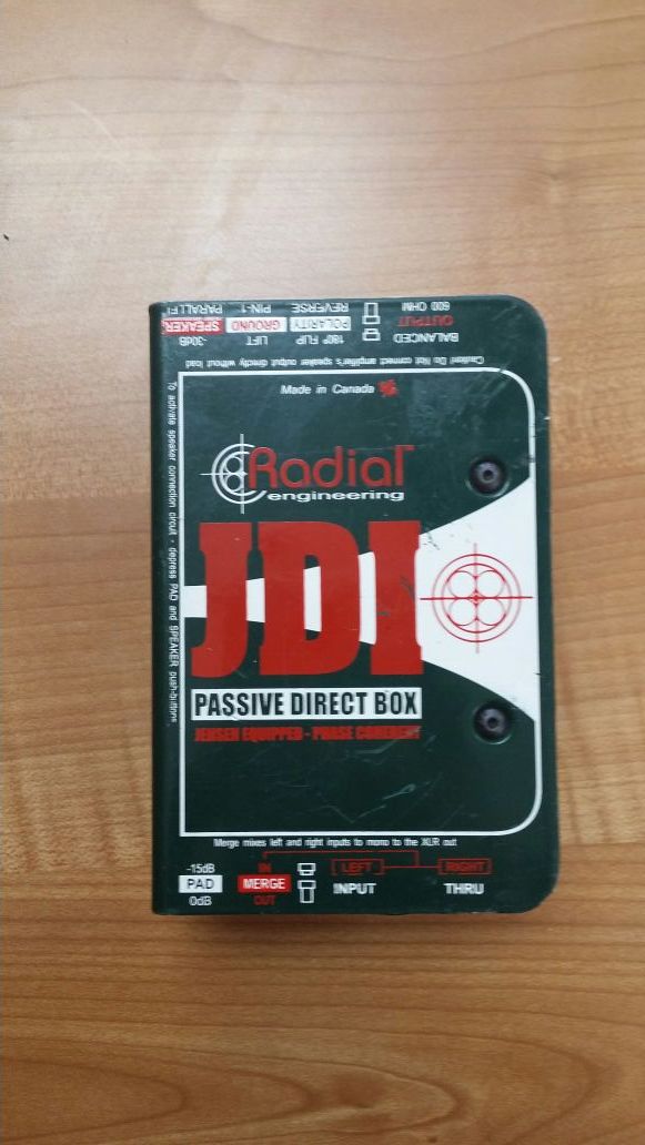 JDI radial passive direct box