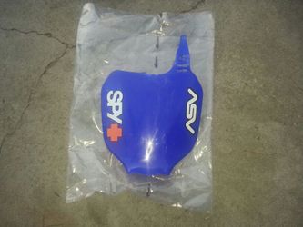 2001yz250f front number plate