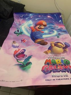 SUPER MARIO GALAXY MARIO POSTER