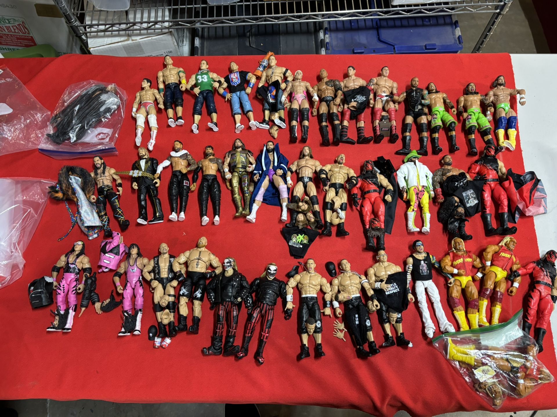 WWE ultimate Wrestling Figures elite $25 each local pick up 35 each of shipping
