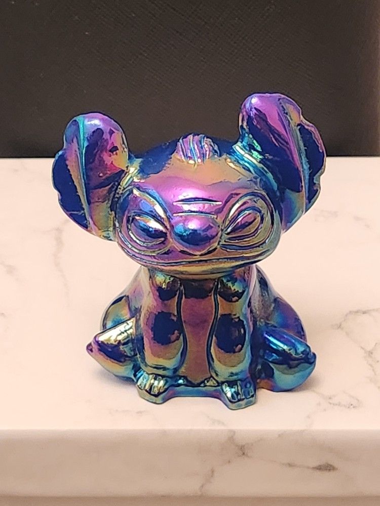 Disney Stitch! (Aura Blue Aventurine) Crystal