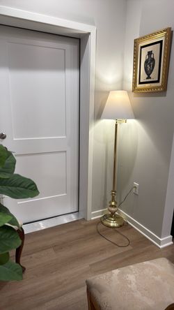 Floor lamps brass