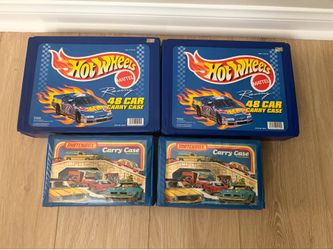 Hotwheels/Matchbox Storage cases