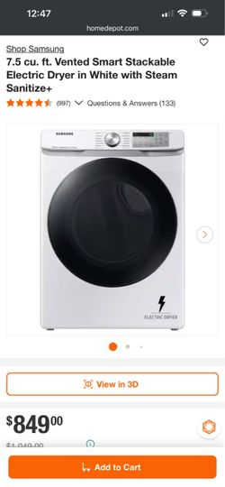 Samsung Dryer