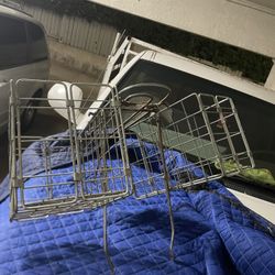 Rear Bike 2 Sides Basket(foldable)