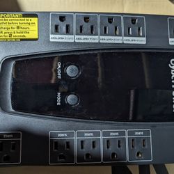 CyberPower 12 outlet 900VA Power Supply - LCD UPS System For PC/Gaming Setup, 480W, New