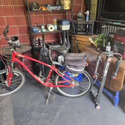 Schwinn Bike And Bike Rack
