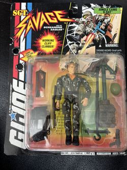 Jungle Camo D-Day Sgt. Savage G.I Joe