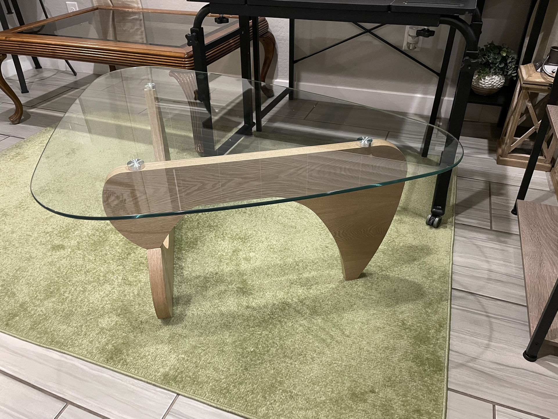 Glass Modern Coffee Table