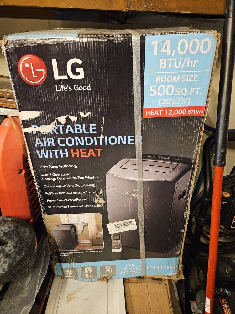 LG 14000 BTU AC W HEAT