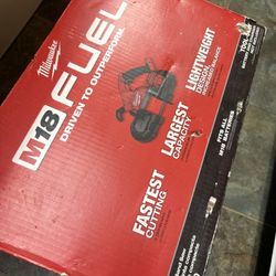 Milwaukee New Compact Band Saw 18M Fuel 