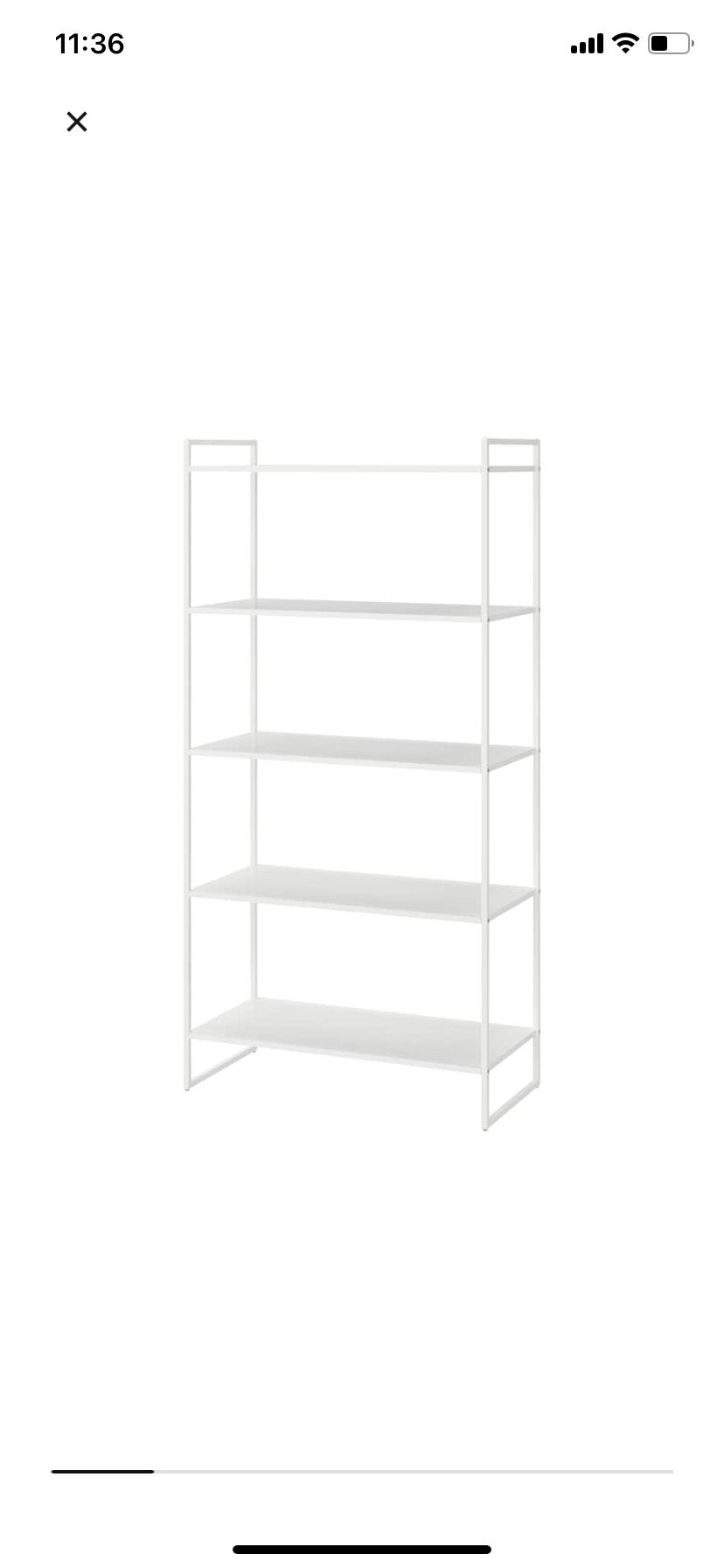 IKEA White Shelf