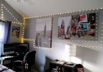 2 Large Urban Canvas - City Photo - New York - 4'x5'