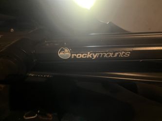 Two rooftop bike racks