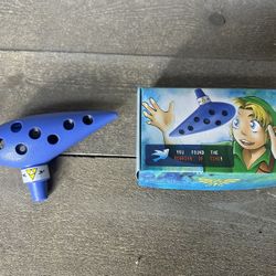Songbird Zelda Ocarina of Time Replica Ocarina Kokiri Musical Instrument 7 Hole