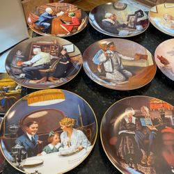 Norman Rockwell Series Plates