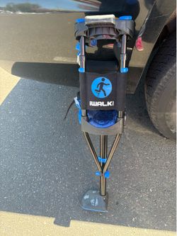 Hands-free crutch