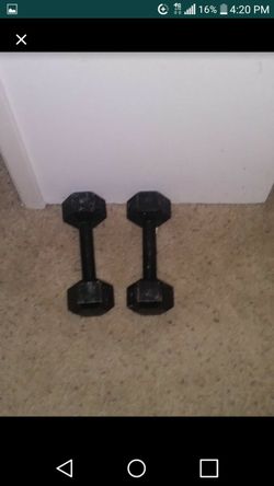 10 dumbell weights