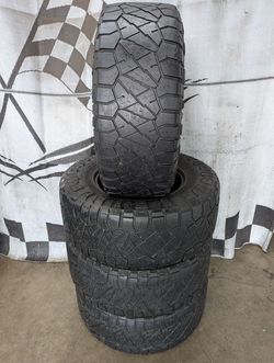 LT 35x12.50r18 Nitto Ridge Grappler Load "F" Tires