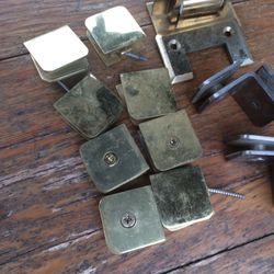 Shower door hardware