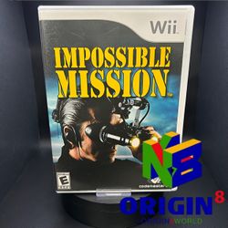 Impossible Mission Nintendo Wii, 2007 Game COMPLETE!