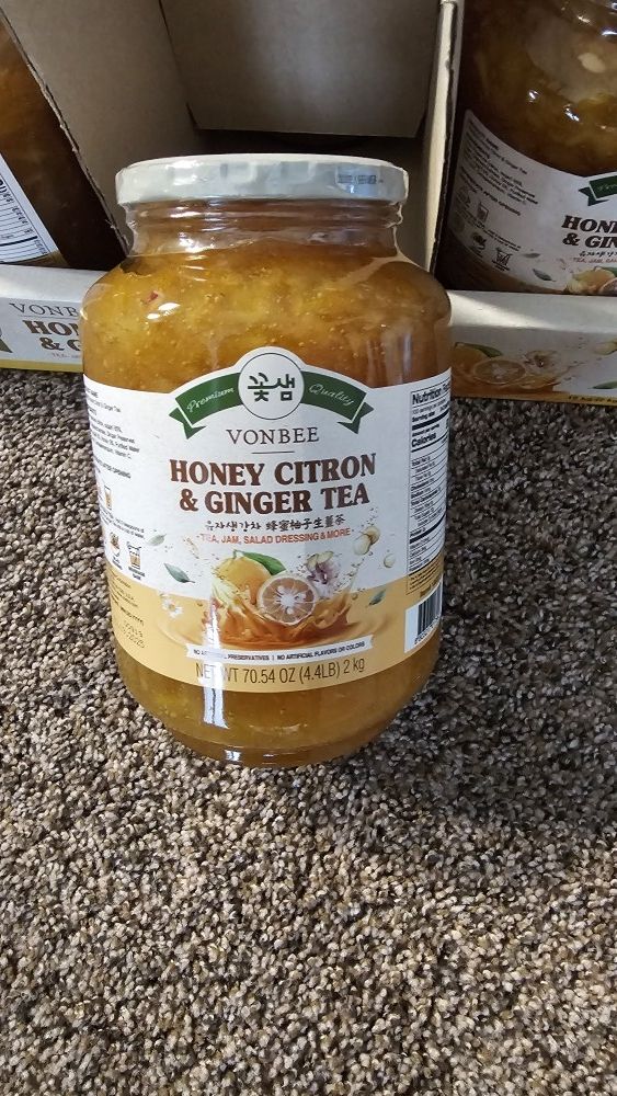 Vonbee Honey Citron & Ginger Tea 70.54 Oz