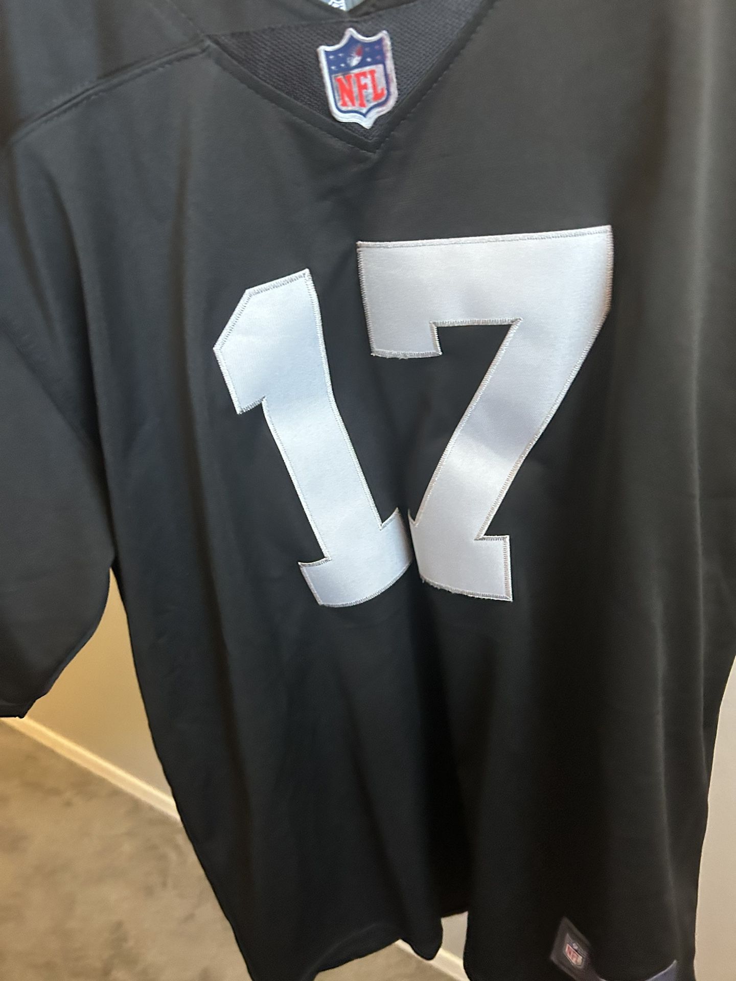 Davantae Adam’s Black Raiders Jersey Stitched 