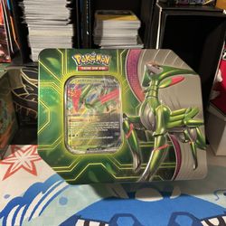 Pokemon Iron Leaves Ex Tin