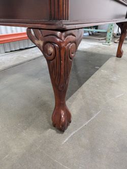 Clawfoot Dark Coffee Table