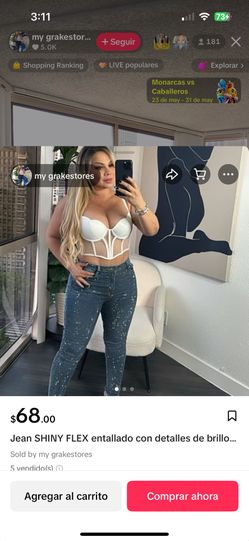 Jeans 👖 Nuevo De Paquete No Me Quedo Por Eso Lo Vendo